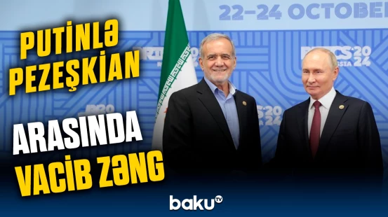 Rusiya və İran liderləri nələri müzakirə etdi?