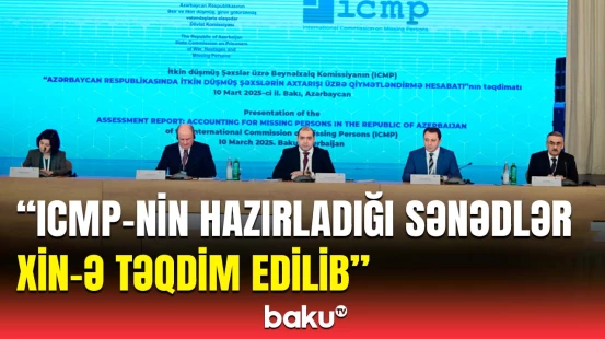 Əsir və itkin düşmüş, girov götürülmüş vətəndaşlarla əlaqədar hesabat