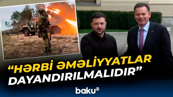 Zelenski seçkinin 2 amildən asılı olduğunu deyib