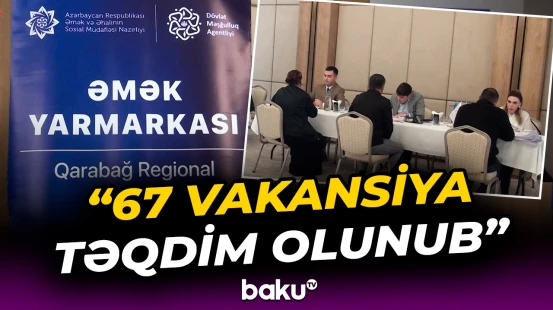 Ağdamda növbəti əmək yarmarkası