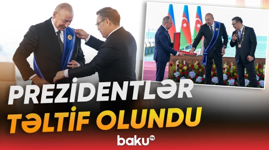 Azərbaycan ilə Qırğızıstan arasında imzalanmış sənədlər mübadilə edilib - Baku TV