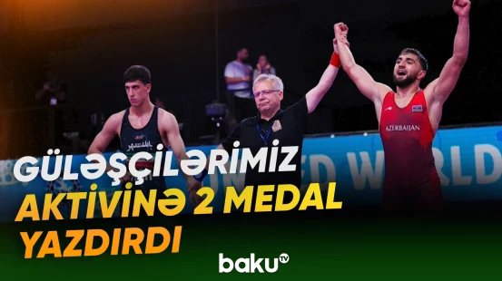 Bratislavada keçirilən güləş üzrə U20 Dünya Çempionatı davam edir
