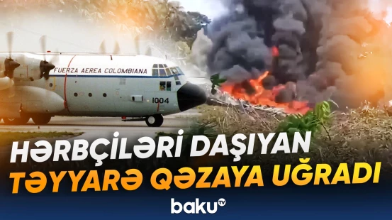 Kolumbiyada dəhşətə gətirən qəza baş verdi