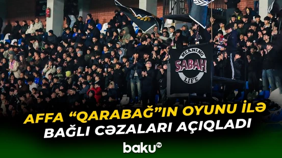 I turdan təxirə salınmış “Sabah”la oyunda Ağdam klubu 7000 AZN cərimə olunub