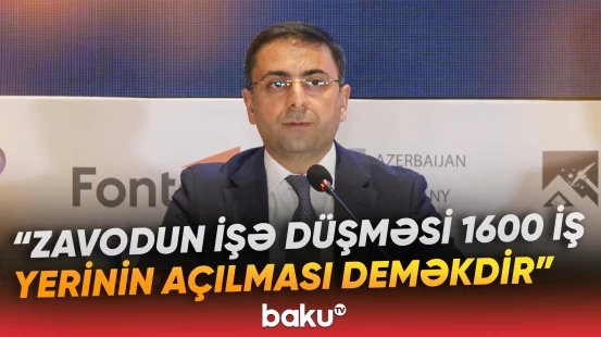 Şəmkirdə İsti Briketlənmiş Dəmir zavodunun tikintisi nəzərdə tutulur