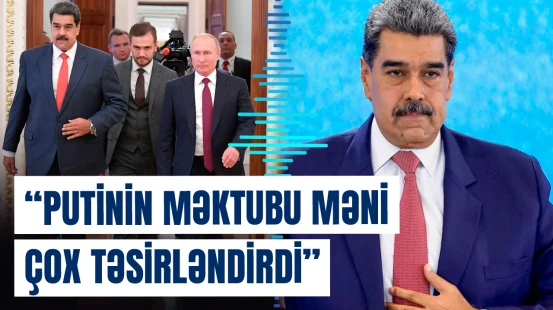 Maduro Putinə təşəkkür etdi | Yeni əməkdaşlıq planları