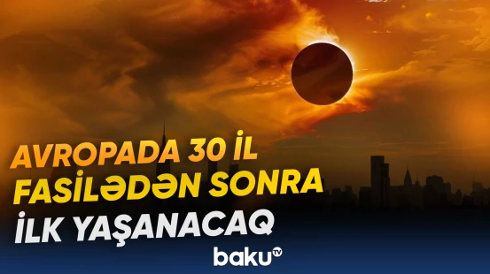 Qitə tam Günəş tutulmasına hazırlaşır