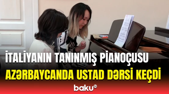 Yaponəsilli pianoçu təəssüratlarını bölüşdü | İstedadlı, gənc musiqiçilər tanıdım