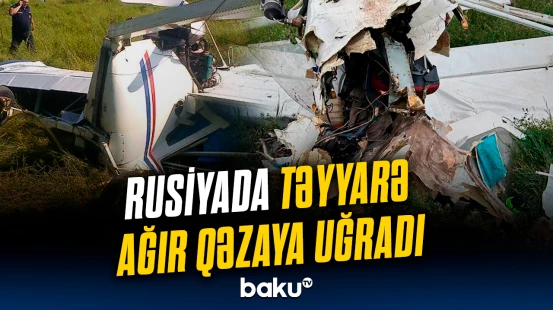 Ryazanda yerə çırpılan “Bekas”ın pilotu öldü