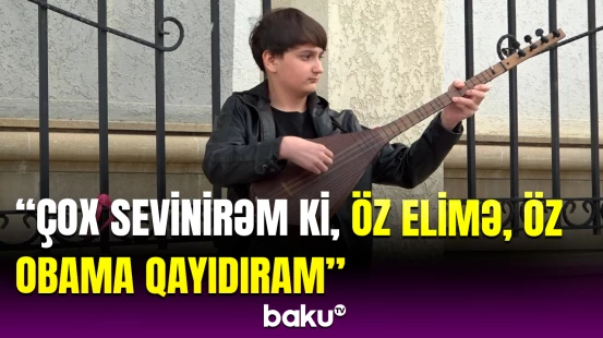 Ağdamın Kəngərli kəndinə növbəti köç karvanı yola salındı