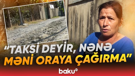 "Əlil uşağım var, "skoru" gəlmir" | Sel basan küçələrin acınacaqlı görüntüsü - Baku TV
