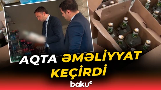 247 ədəd saxta spirtli içki satışdan çıxarıldı