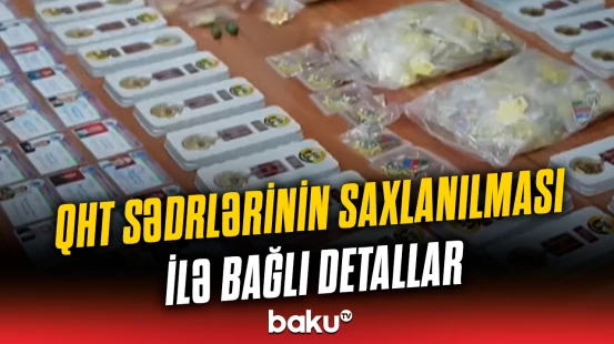Saxta medal təsis edən QHT sədrləri saxlanıldı