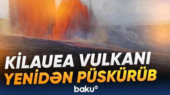 ABŞ-də dəhşətli vulkan püskürməsi