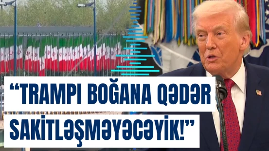 “Arzularını özləri ilə birlikdə məzara aparacaqlar” | Sadeqidən Trampa mesaj