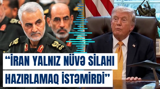 Trampdan İrana qarşı hərbi əməliyyatlar barədə sensasiya