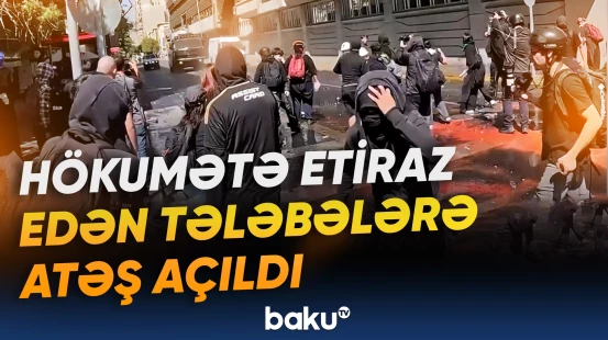 Çili küçələrində gərgin anlar yaşandı