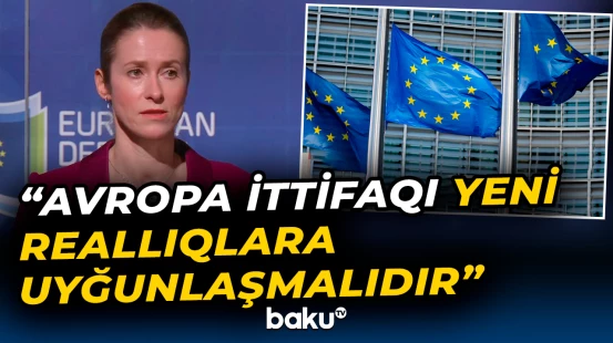 Kaya Kallas yaranan böhranlardan danışdı