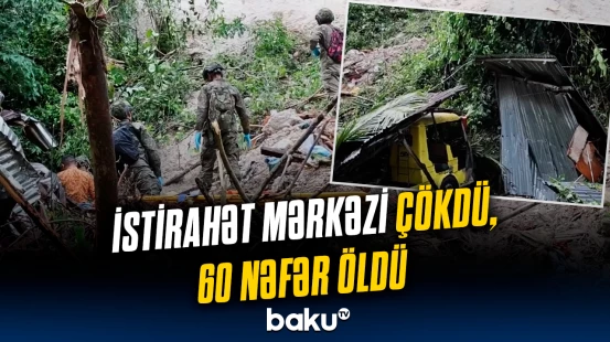 Filippində dəhşətli anlar | Güclü zəlzələ həyatı alt-üst etdi