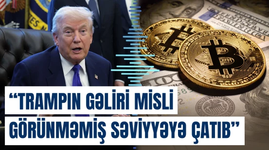 Trampın keçənilki gəliri ABŞ prezidentləri üçün görünməmiş göstəricidir