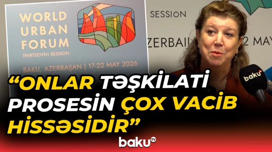 BMT nümayəndəsi WUF13 Könüllülər Mərkəzində