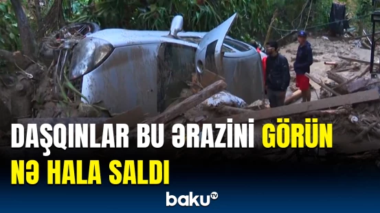 Kolumbiyadan dəhşətə gətirən mənzərə | Leysan yağışları faciəyə səbəb oldu