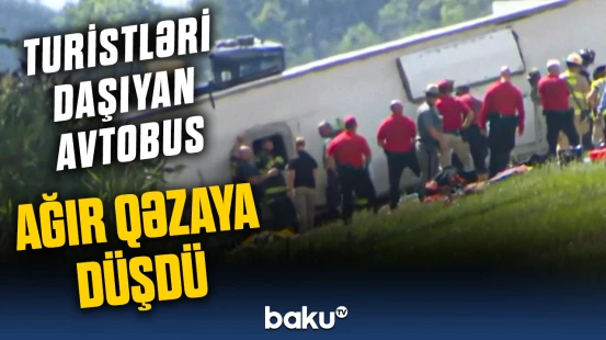 Sərnişinlə dolu avtobus niyə aşdı? – Ölü və yaralılar var