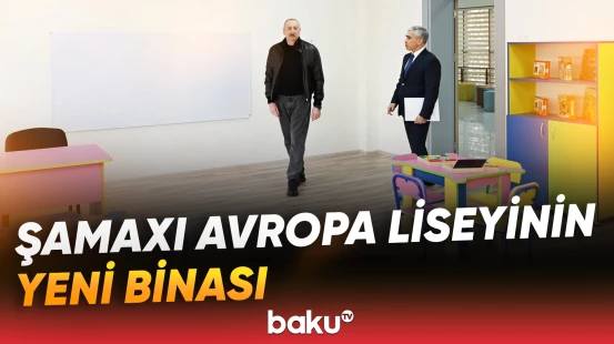 Prezident İlham Əliyev Şamaxıda açılışda iştirak etdi