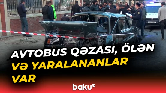 Gəncədə ölümlə nəticələnən yol qəzası baş verdi