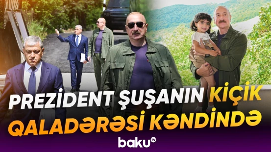 Dövlət başçısı burada görülən işlərlə tanış olub