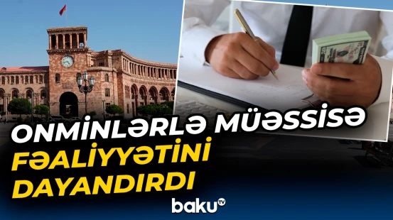 Ermənistanın iqtisadi tənəzzülü statistik rəqəmlərdə