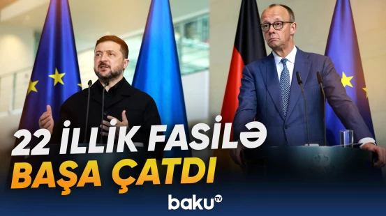 Volodimir Zelenski Almaniya Kansleri ilə görüşdə nələri müzakirə etdi?