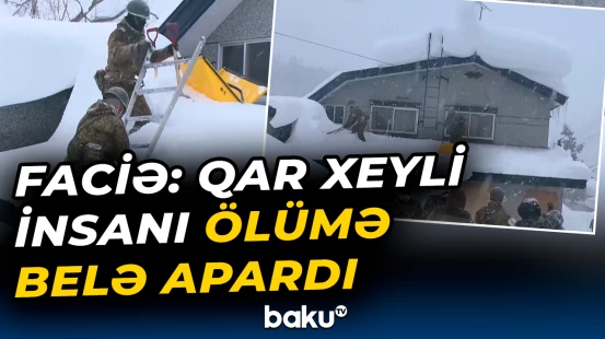 Bu ölkədə son 40 ilin ən şiddətli qar fırtınası baş verdi