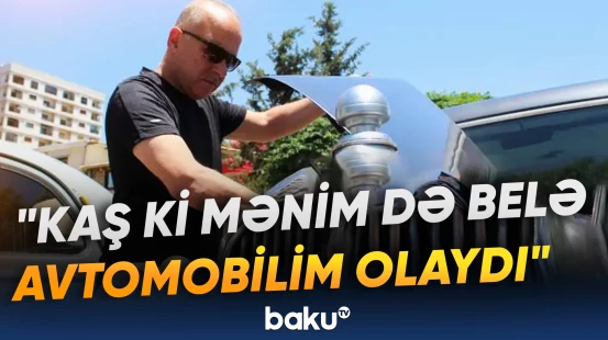 Vassim Əl-Haffarın şəxsi qarajındakı nadir avtomobil modelləri