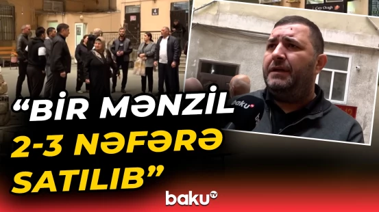 "Bu binanı tikənlər hazırda həbsdədir" | Xırdalandakı problemli binanın aqibəti necə olacaq?