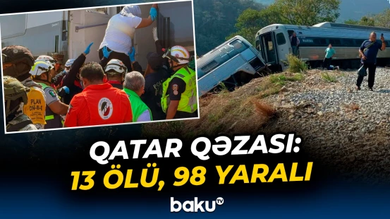 Meksikada qatar qəzası faciə ilə nəticələndi