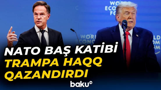 NATO Baş katibi Trampa haqq qazandırdı