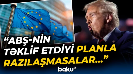 Tramp Avropa İttifaqını hədələdi