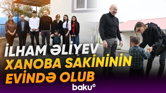 Prezident Xanobada görülən işlərlə tanış olub