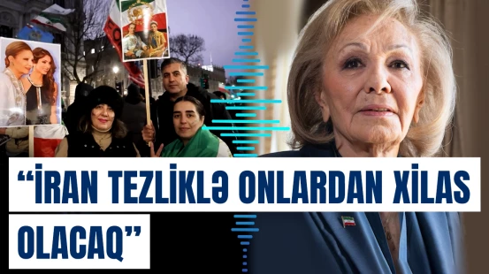 Pəhləvinin həyat yoldaşı etiraz aksiyaları keçirən iranlılara təşəkkür edib