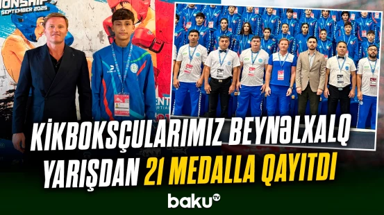 İtaliyada keçirilən kikboksinq yarışında millimiz yüksək nəticə göstərdi