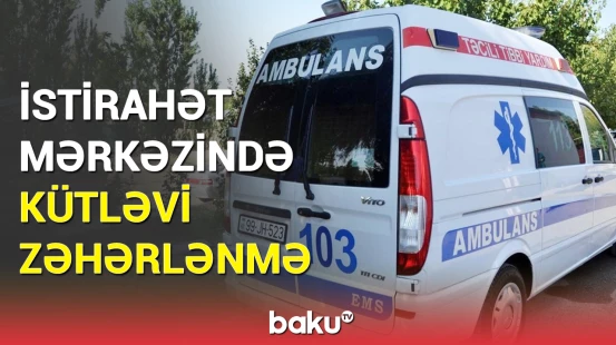 Kürdəmirdə kütləvi zəhərlənmə baş verib