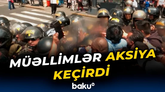 Peruda müəllimlər əməkhaqqının artırılmasını tələb edir