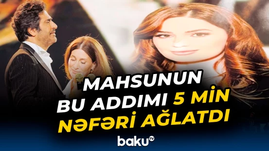 Mahsun Kırmızıgülün Moskva konsertində duyğulandıran anlar