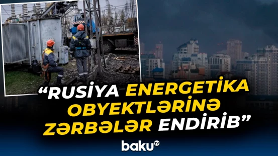 Zelenski dron hücumları ilə bağlı paylaşım edib