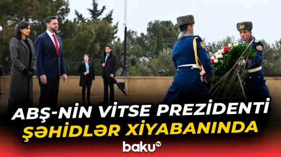 Cey. Di. Vens Şəhidlər xiyabanını ziyarət edib