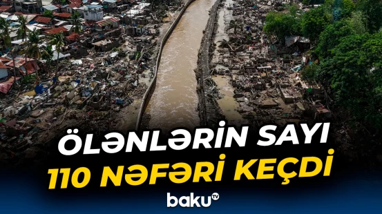 Qasırğaya görə 800 min insan təxliyə edilib | Filippin