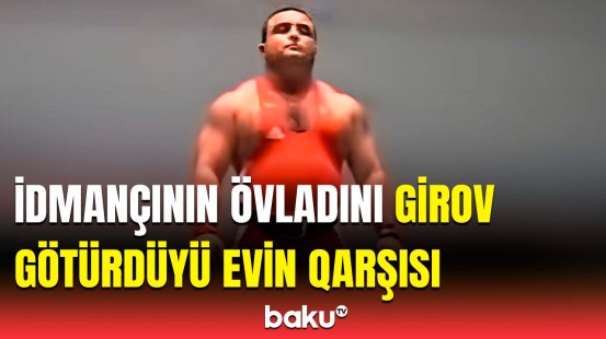 Övladını girov götürən "Beton Xosrov"un zərərsizləşdirildiyi yerdən görüntülər