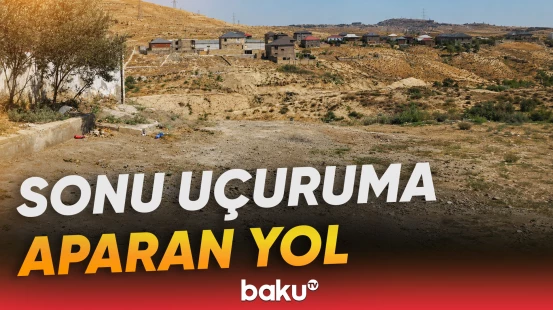 Lökbatanda sürücülər üçün təhlükəli vəziyyət