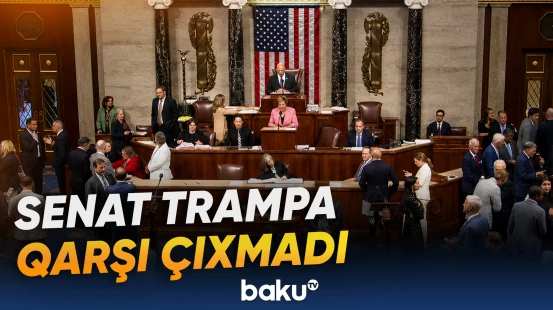 Senat Trampa qarşı çıxmadı